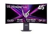 LG UltraGear 45GX950A, OLED-skærm set forfra