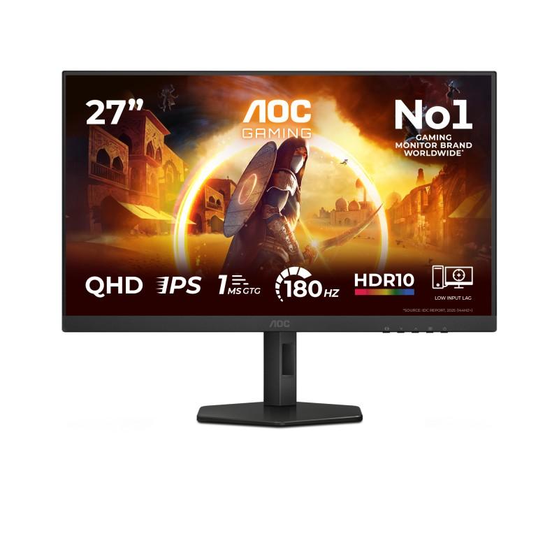 AOC Gaming Q27G4XF, gaming-skærm set forfra