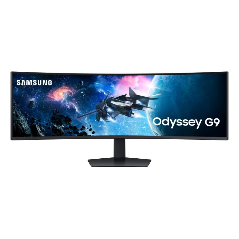 Samsung Odyssey G95C 49 tommer buet gamingskærm set forfra