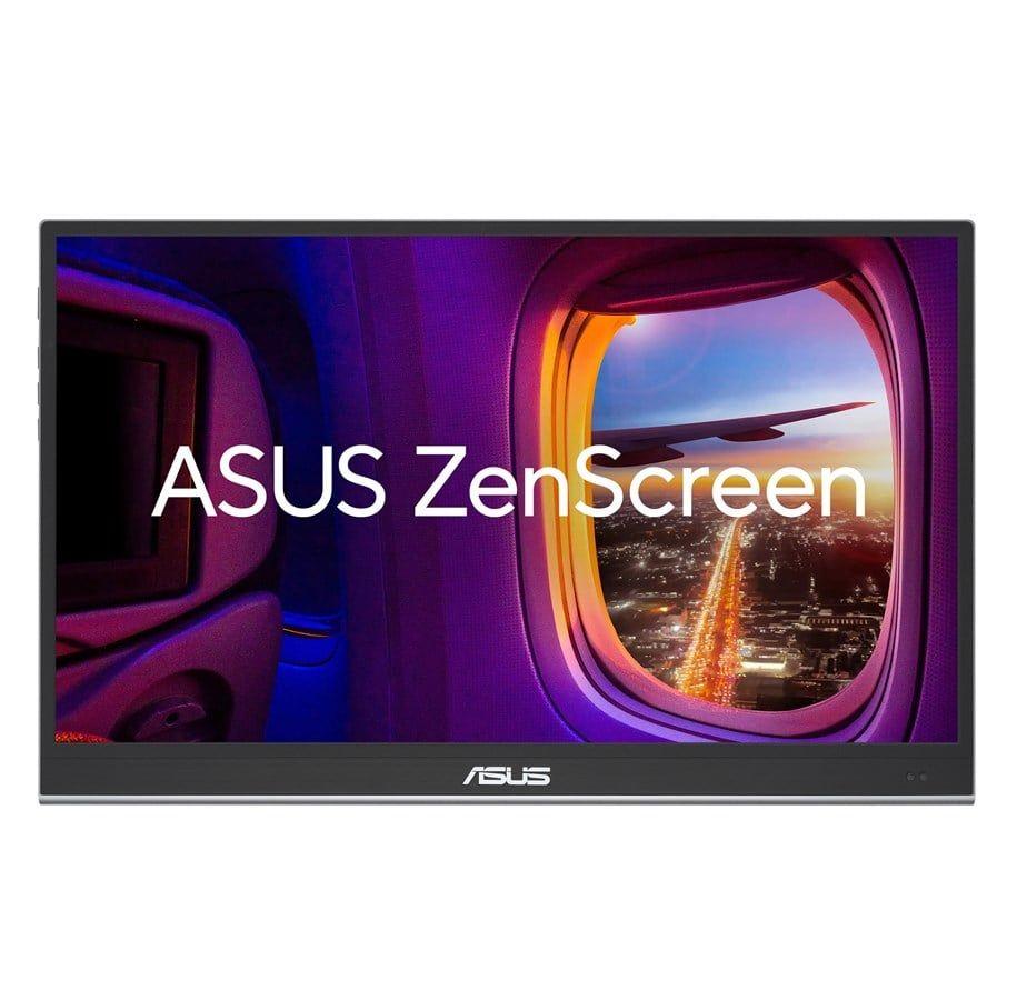 ASUS ZenScreen OLED MQ16AHE, bærbar OLED-skærm set forfra